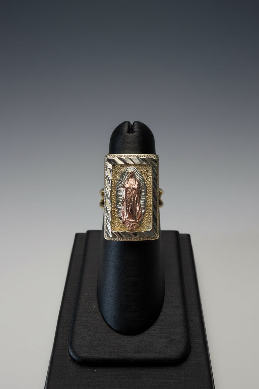 Anillo Virgen de Guadalupe – Oro Laminado