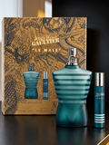 Jean Paul Gaultier Le Male Travel Exclusive Set – 4.2 oz EDT + 0.68 oz Travel Spray