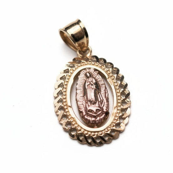 Dije Virgen de Guadalupe- Ovalado