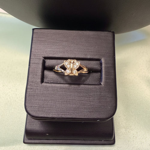 Anillo Mariposa Oro 14 K