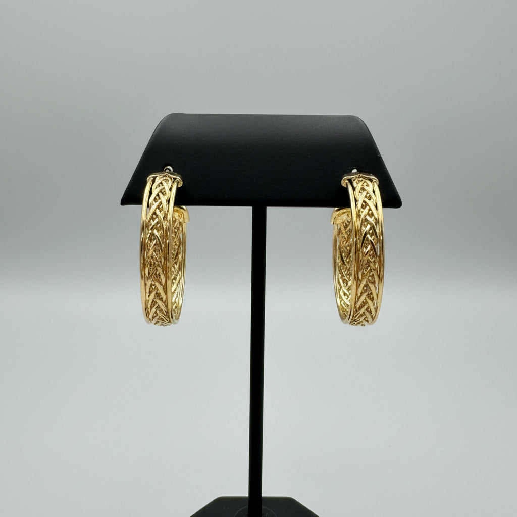 Aretes Tipo Canasta